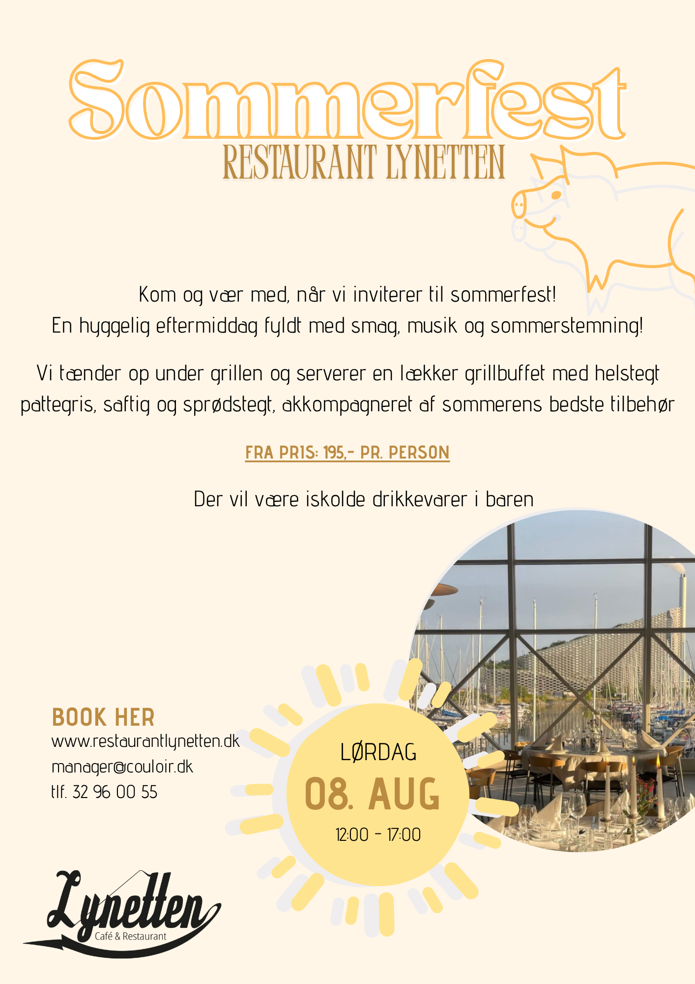 Sommerfest flyer